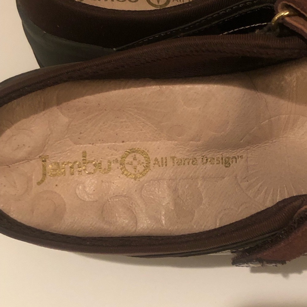 JAMBU Waterfall Leather Mary Jane Shoes Womens Size 9.5. - Picture 6 of 11